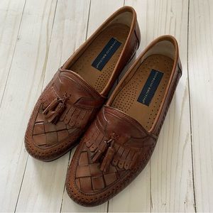 Men’s GEORGIO BRUTINI Tasseled Loafers 7D Naples